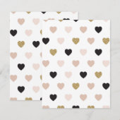 ハート柄31 ノートカード (正面/裏面)