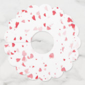 ハート柄33 ワイングラスタグ (裏面)