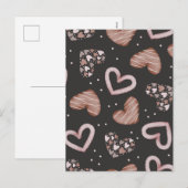 ハート柄35 シーズンポストカード (正面/裏面)