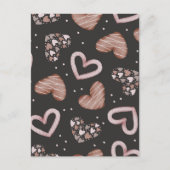 ハート柄35 シーズンポストカード (正面)