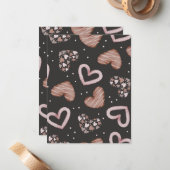 ハート柄35 ノートカード (正面/裏面インサイチュ)