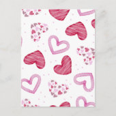 ハート柄36 シーズンポストカード (正面)