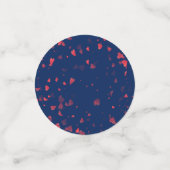 ハート柄40 コンフェッティ (スモール正面)