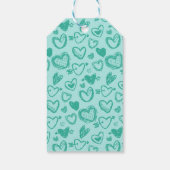 ハート柄60 ギフトタグ (裏面)