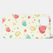 ハート柄 – かわいい恋デザイン Case-Mate iPhoneケース (裏面 (横))