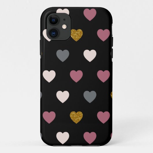 ハート柄 30 Case-Mate iPhoneケース (裏面)