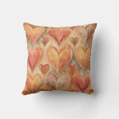 ハート模様クッション クッション (裏面)