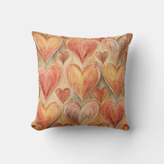 ハート模様クッション クッション