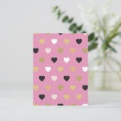 ハート模様32 シーズンポストカード (スタンド正面)