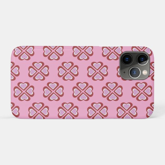 ハート模様 Case-Mate iPhoneケース (裏面(横))