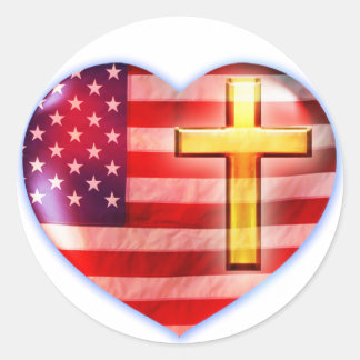 ハート横#1 ラウンドシール