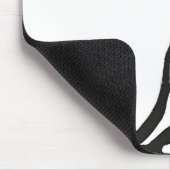 ハート樹黒 マウスパッド (コーナー)