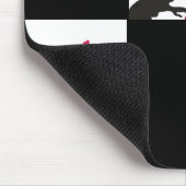 ハート樹黒 マウスパッド (コーナー)