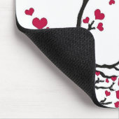 ハート樹黒 マウスパッド (コーナー)