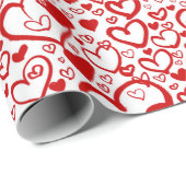 ハート欲求 ラッピングペーパー (ロールコーナー)