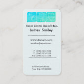 ハート歯歯科インプラントモダン歯科 予約カード (裏面)