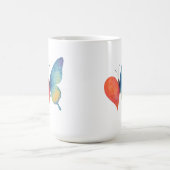 ハート水 コーヒーマグカップ (中央)