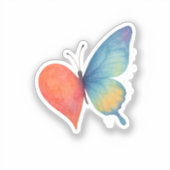 ハート水 シール (正面)