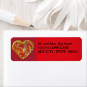 ハート氷 ラベル (インサイチュ)