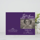 ハート永遠の葬儀のプログラムの順序 (スタンド正面)