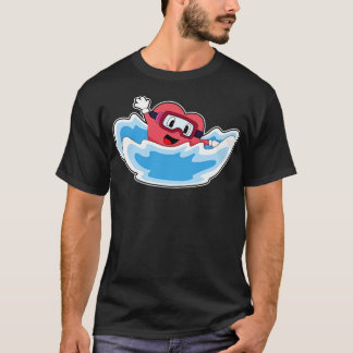 ハート波 Tシャツ