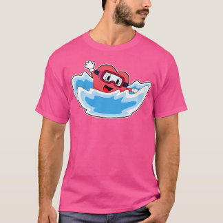 ハート波 Tシャツ
