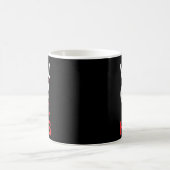 ハート泥棒67  バレンタインデー恐竜ティラノサウルス コーヒーマグカップ (中央)