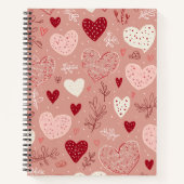 ハート注記 ノートブック (正面)