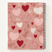 ハート注記 ノートブック (裏面)