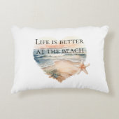 ハート海ビーチ アクセントクッション (正面)