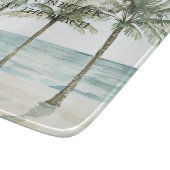 ハート海ビーチ カッティングボード (角)