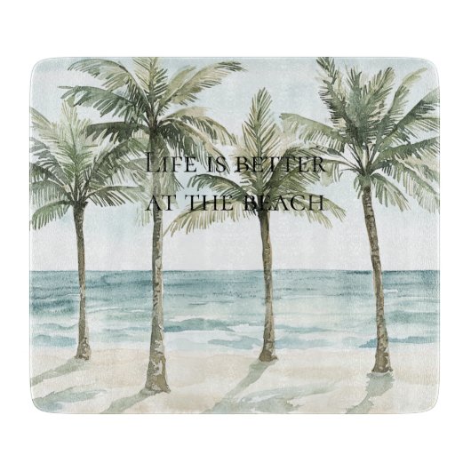 ハート海ビーチ カッティングボード (正面)