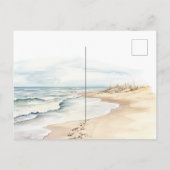 ハート海ビーチ ポストカード (裏面)