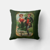 ハート満悦 – アイルランド踊り枕 クッション (裏面)