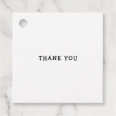 ハート満載のブライダルシャワー フェイバータグ (正面)