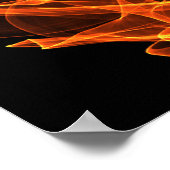 ハート火災 ポスター (角)