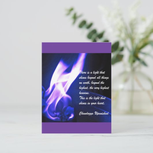 ハート灯 ポストカード (スタンド正面)