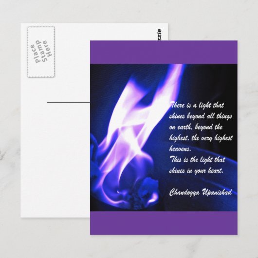 ハート灯 ポストカード (正面/裏面)