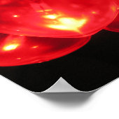 ハート照明ポスター ポスター (角)