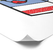 ハート牛乳 ポスター (角)