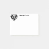 ハート牛 ポストイット (正面)