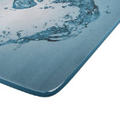 ハート状の水跳ね カッティングボード (角)