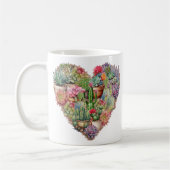 ハート状の コーヒーマグカップ (左)