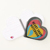 ハート状スパイラル ノートブック (内部)