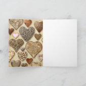 ハート状ハートの収集 シーズンカード (内部)