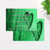 ハート独身の日付を薄緑で保存 (デスク)