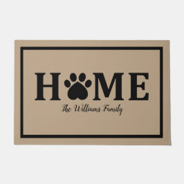 ハート猫の足跡 - HOME- 名入れ ドアマット