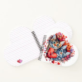 ハート猫 ノートブック (内部)