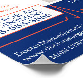 ハート率，一般開業医，ナース，医師 ポスター (角)