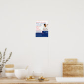 ハート率，一般開業医，ナース，医師 ポスター (キッチン)